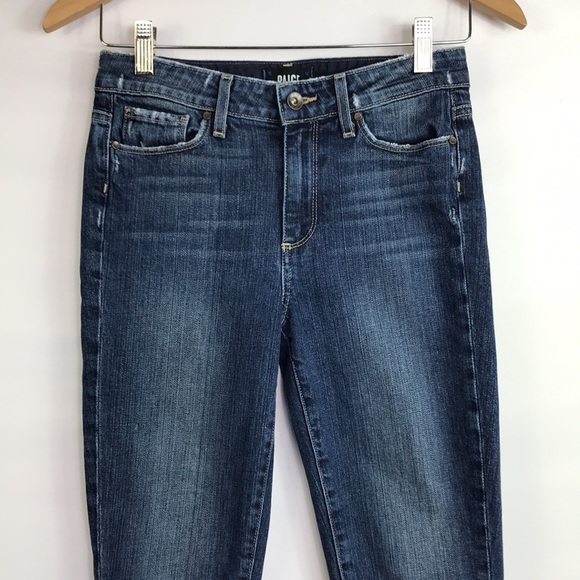 Paige Hoxton High Waist Ankle Peg Jeans Size 25 - Picture 5 of 13